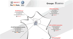 Desktop Screenshot of groupe-atlantico.com